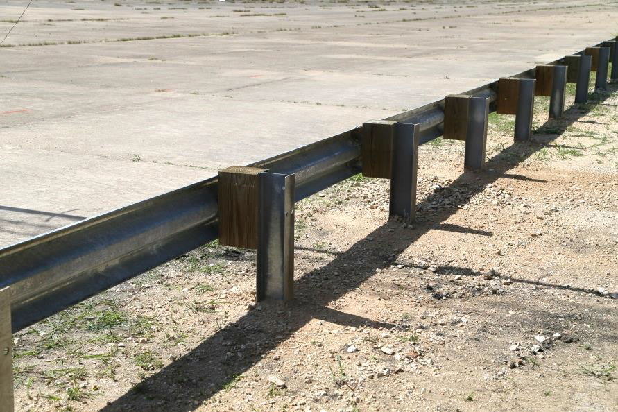 TL2 StrongPost WBeam Guardrail with 24inch Height Roadside Safety